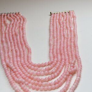 200 CARAT Coral Multi Strands Necklace